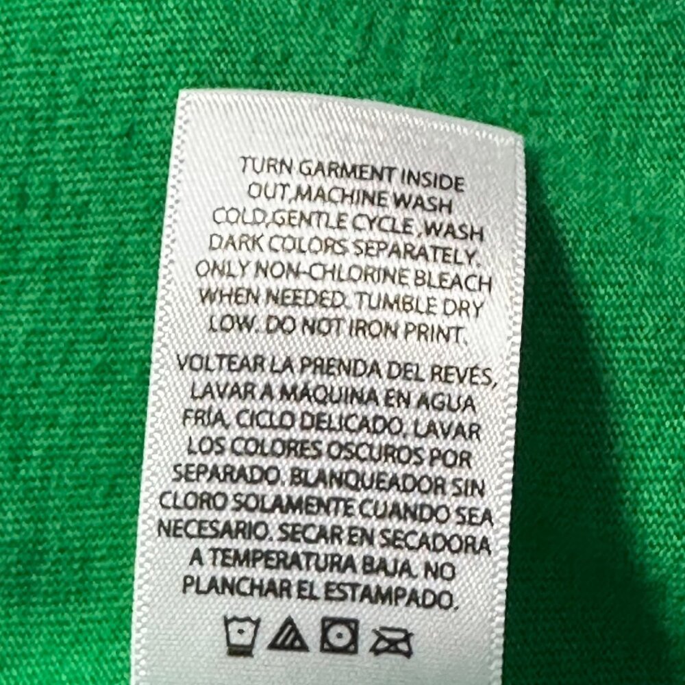 Green "Oh Snap!" Gingerbread Graphic Holiday Time Tee XL - Picture 5 of 10